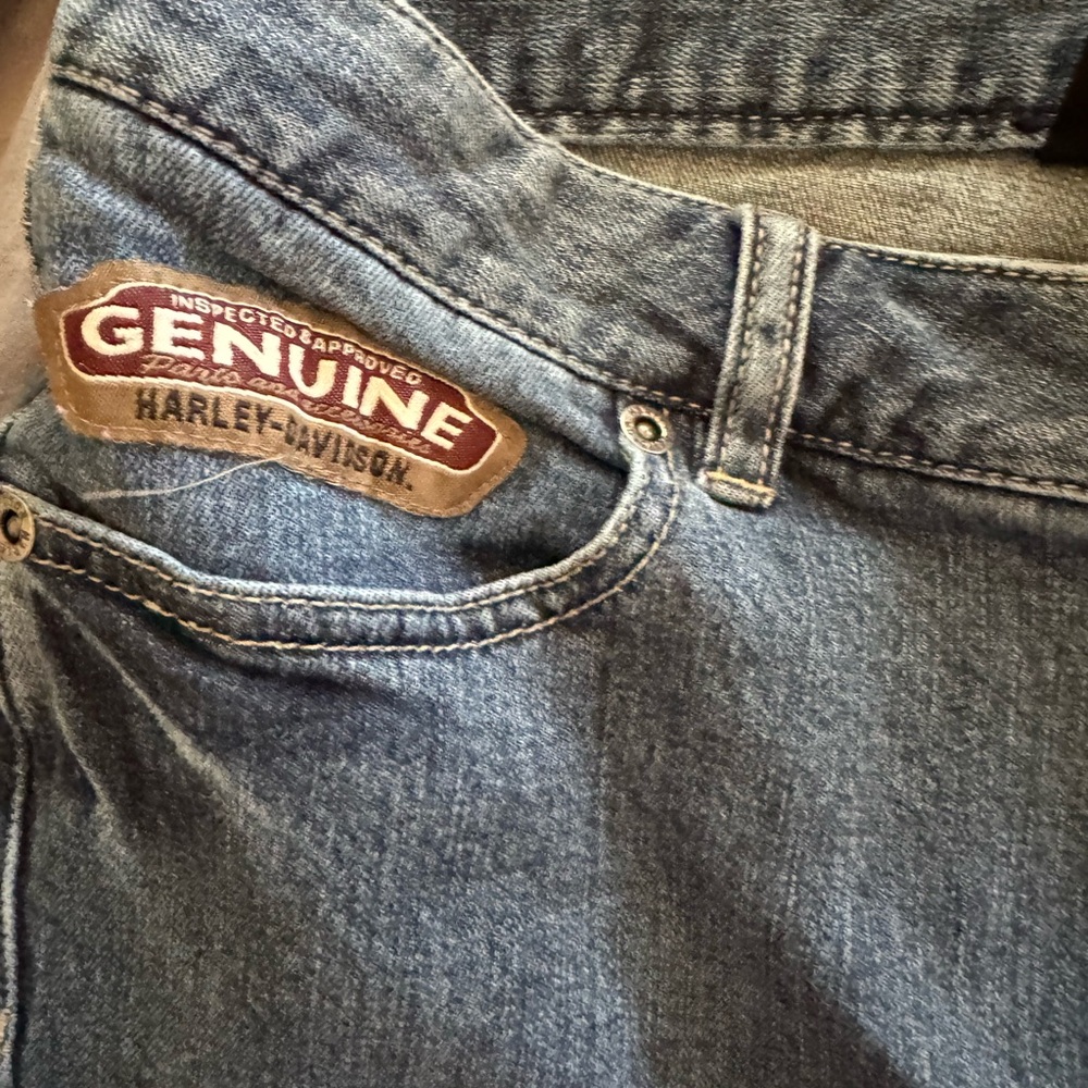 Harley Davidson bootleg jeans. Size 10